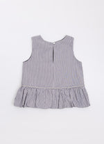 Blusa Algodão Babado Balonê Cristal