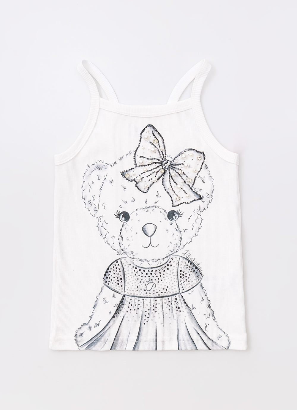 Blusa Alça Ribana Ursinha