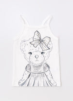 Blusa Alça Ribana Ursinha