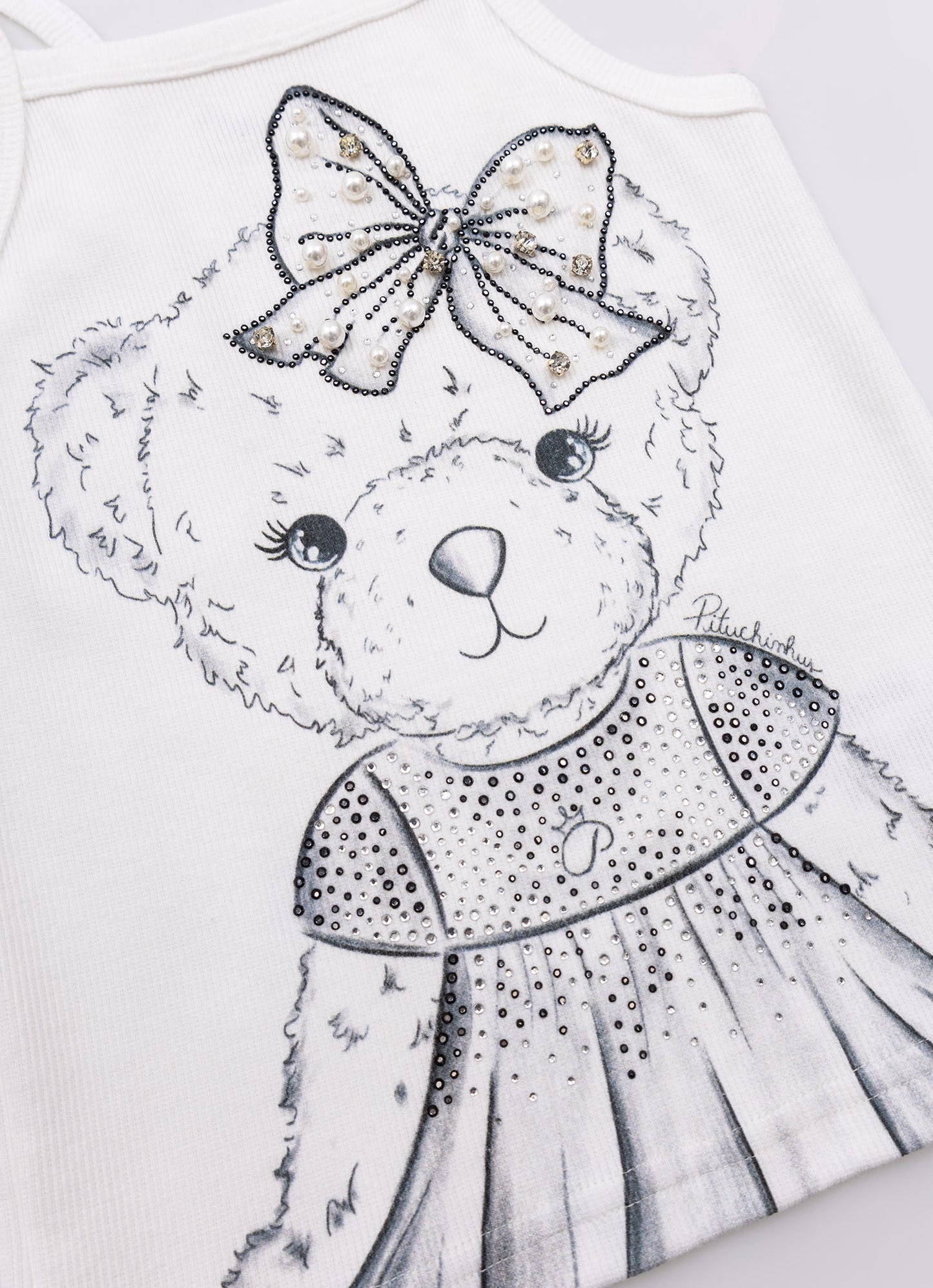 Blusa Alça Ribana Ursinha