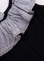 Blusa Ribana Babado Tricoline
