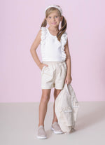 Regata Cropped Rib Babados