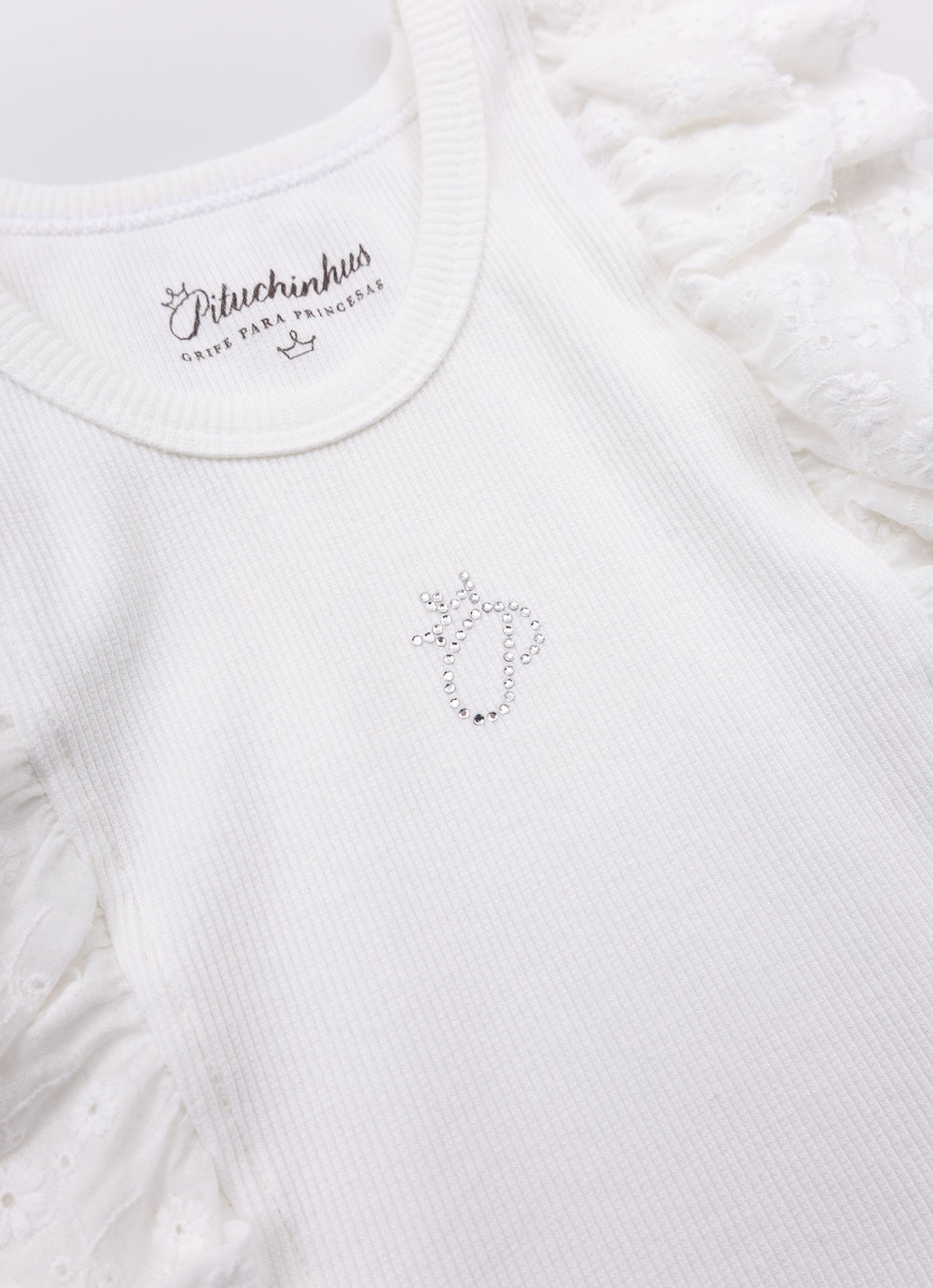 Regata Cropped Rib Babados