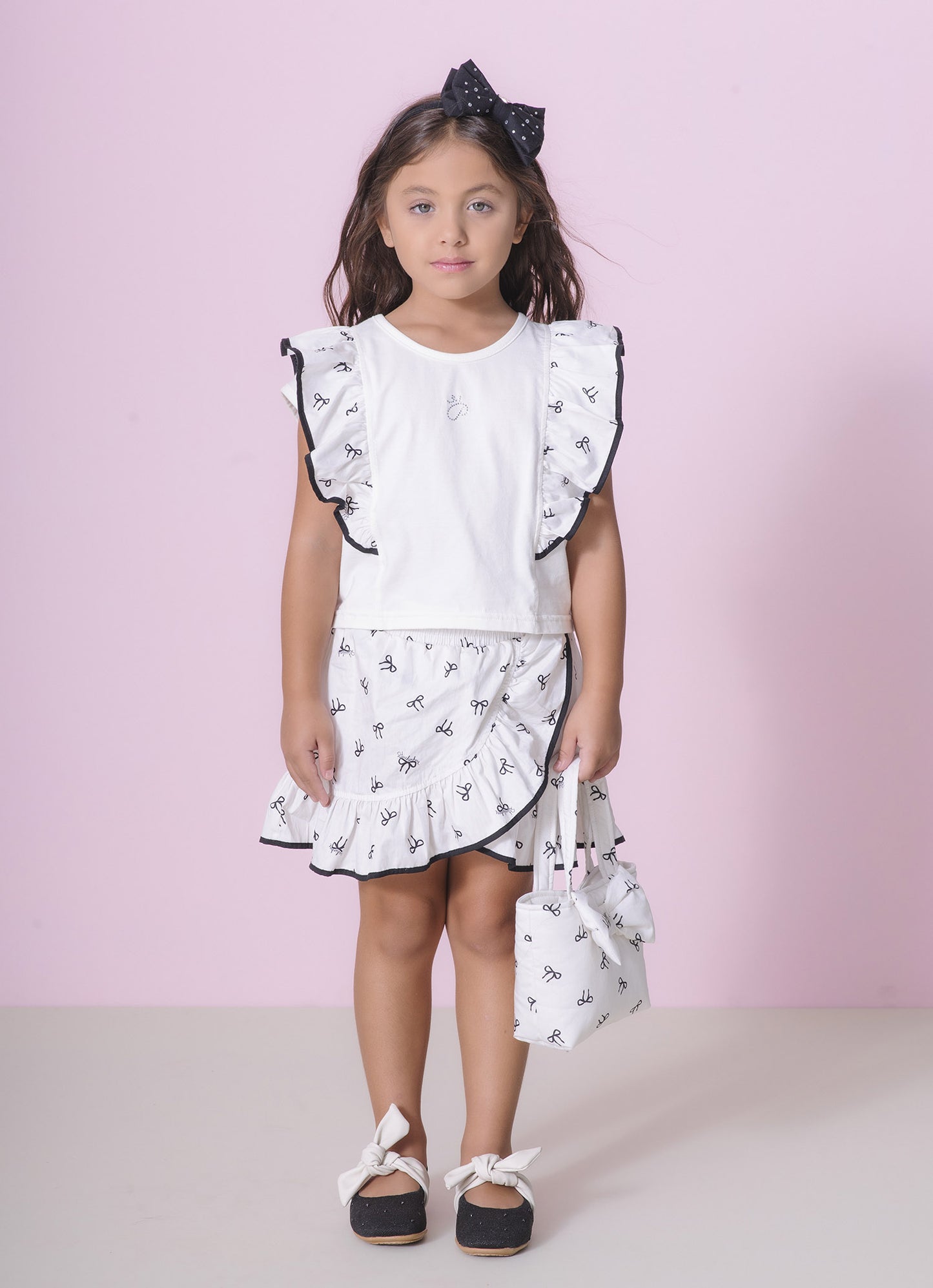 Blusa Cotton Babados P Cristal
