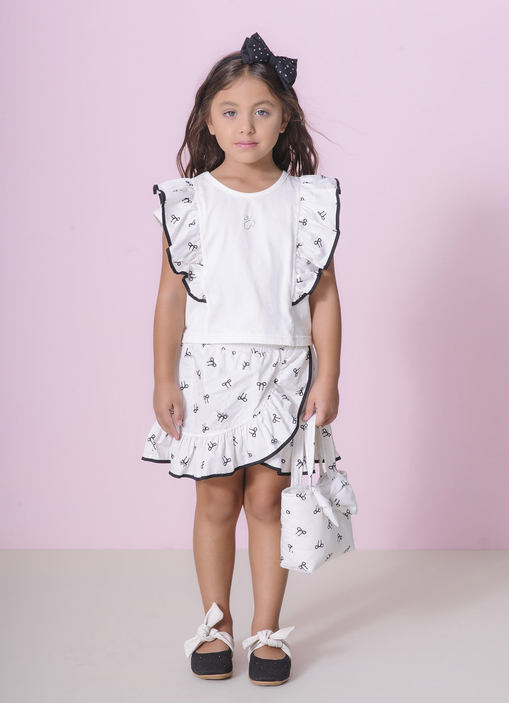 Blusa Cotton Babados P Cristal