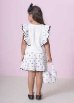 Blusa Cotton Babados P Cristal