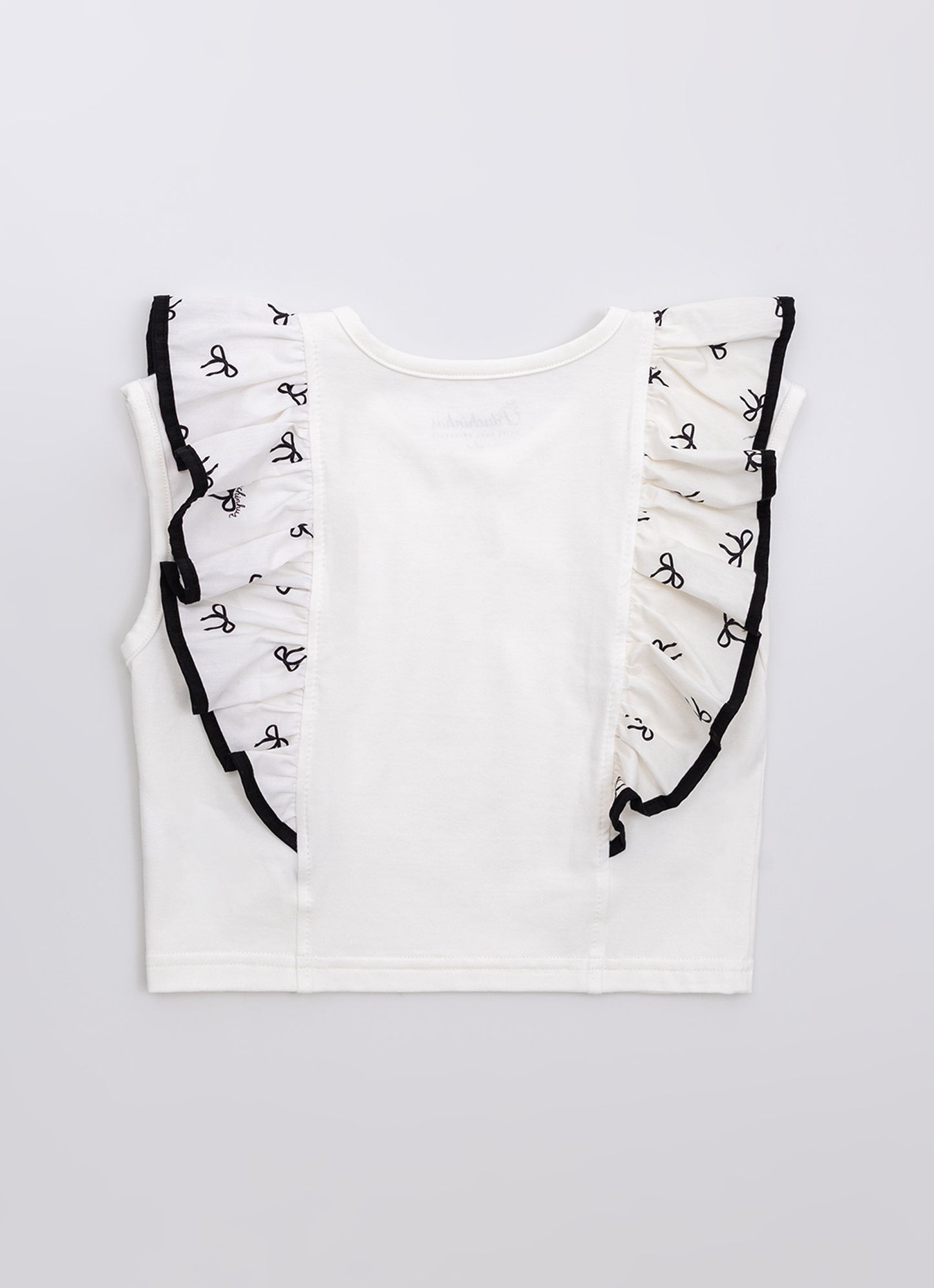 Blusa Cotton Babados P Cristal