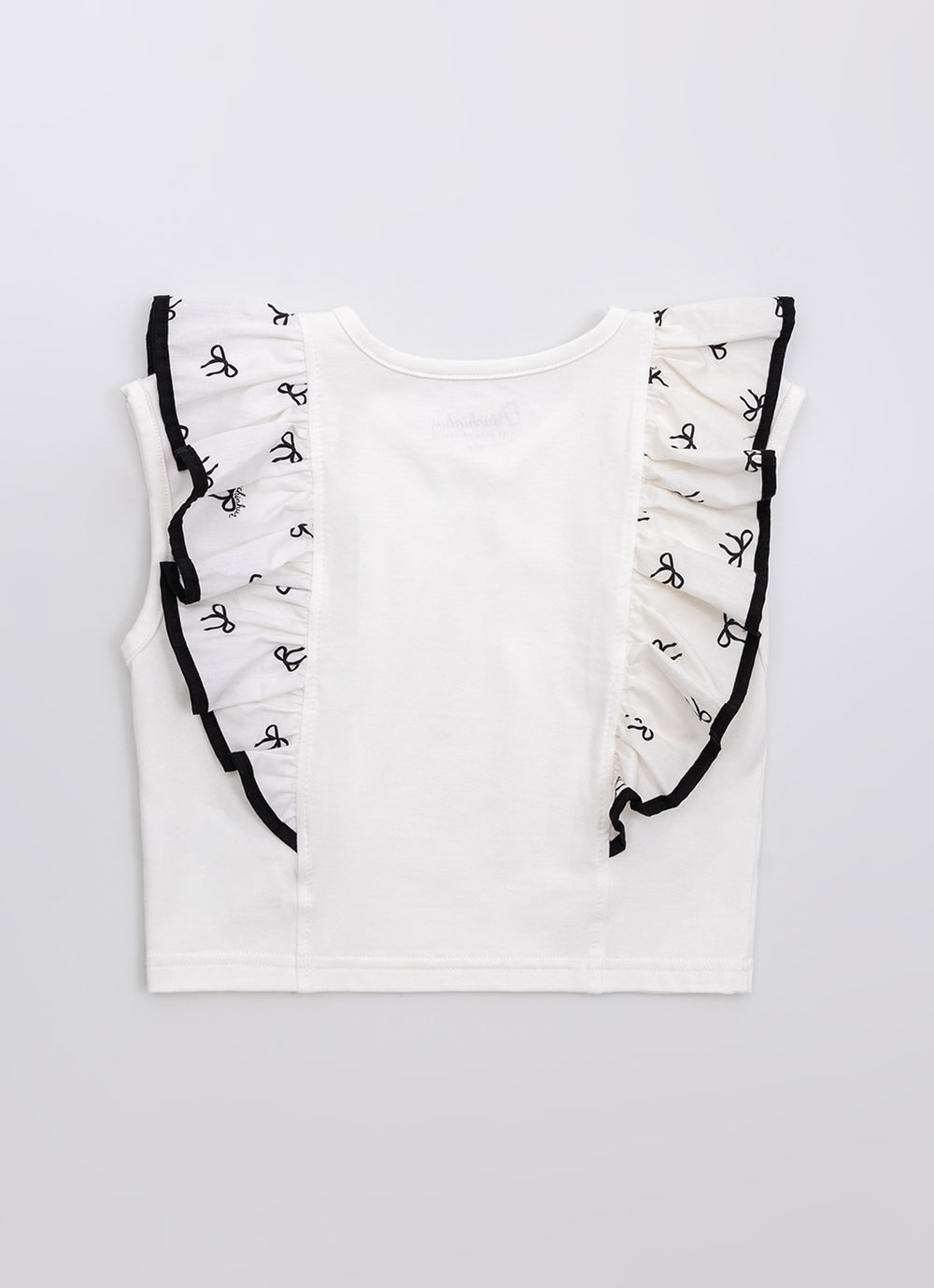 Blusa Cotton Babados P Cristal
