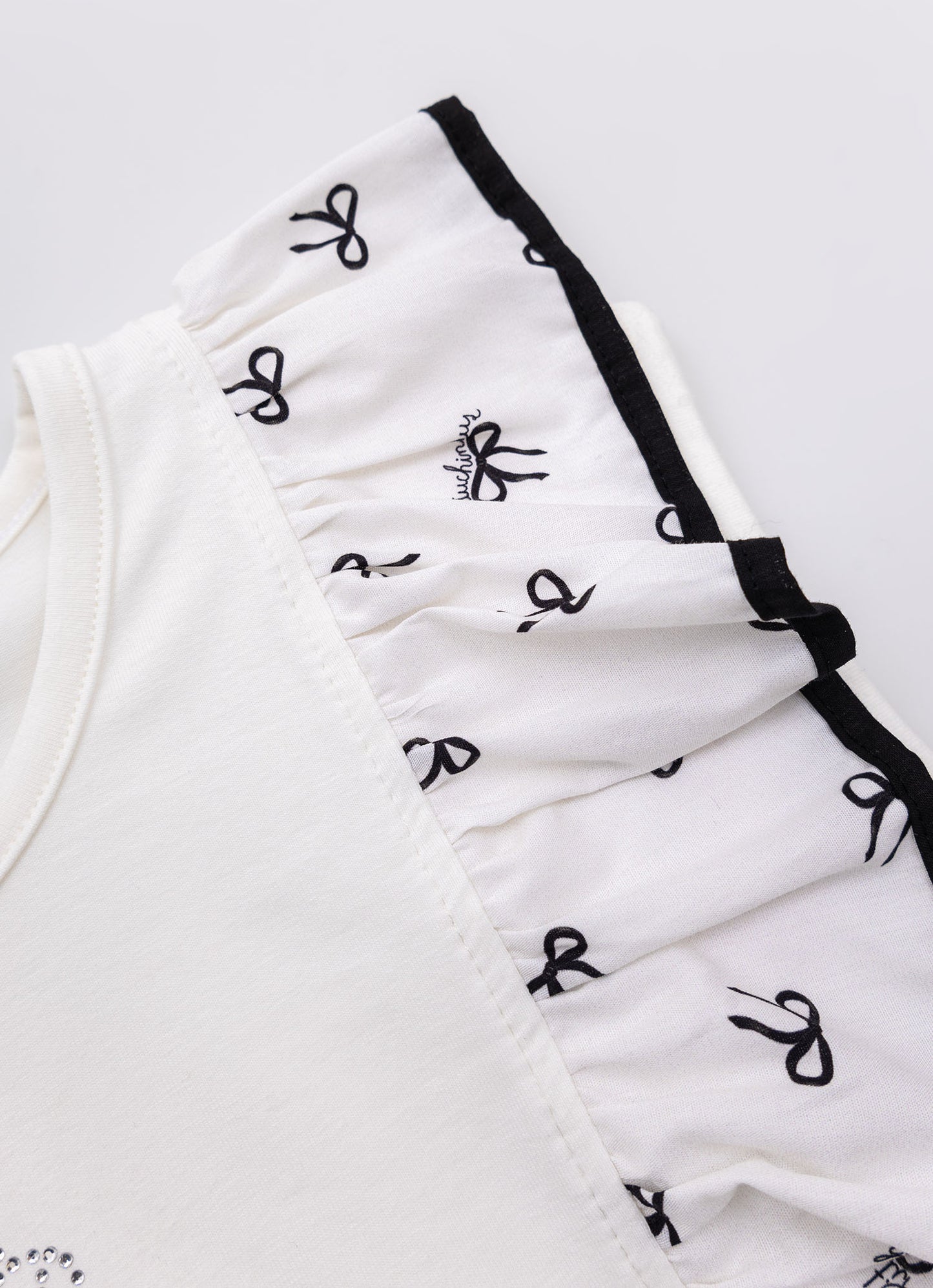 Blusa Cotton Babados P Cristal