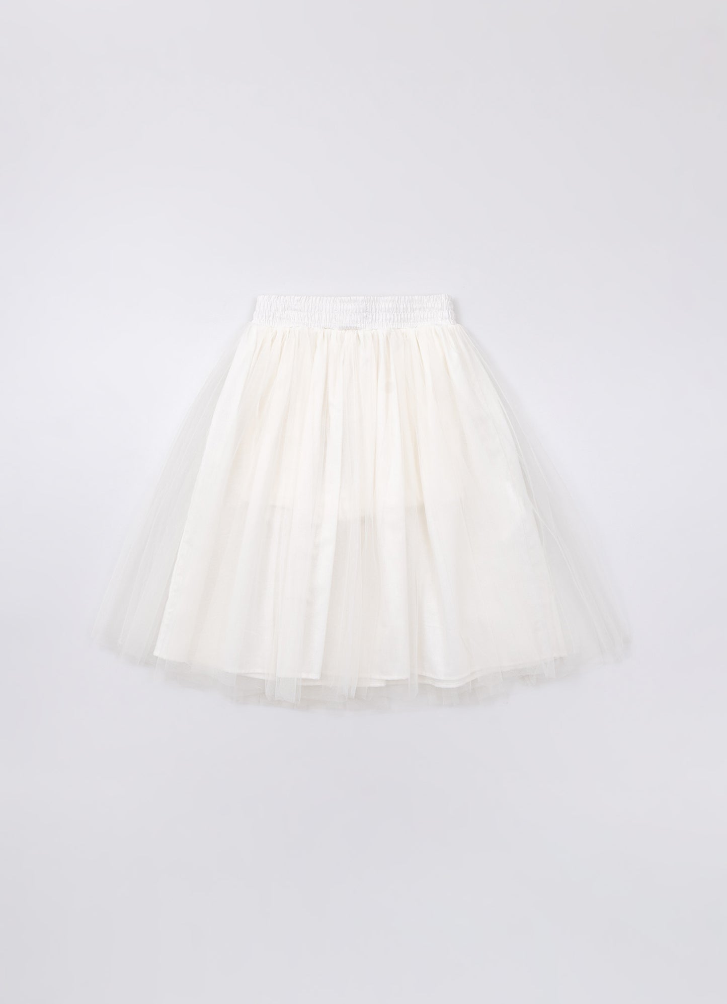 Saia Short Tule Laçinhos Aplicados