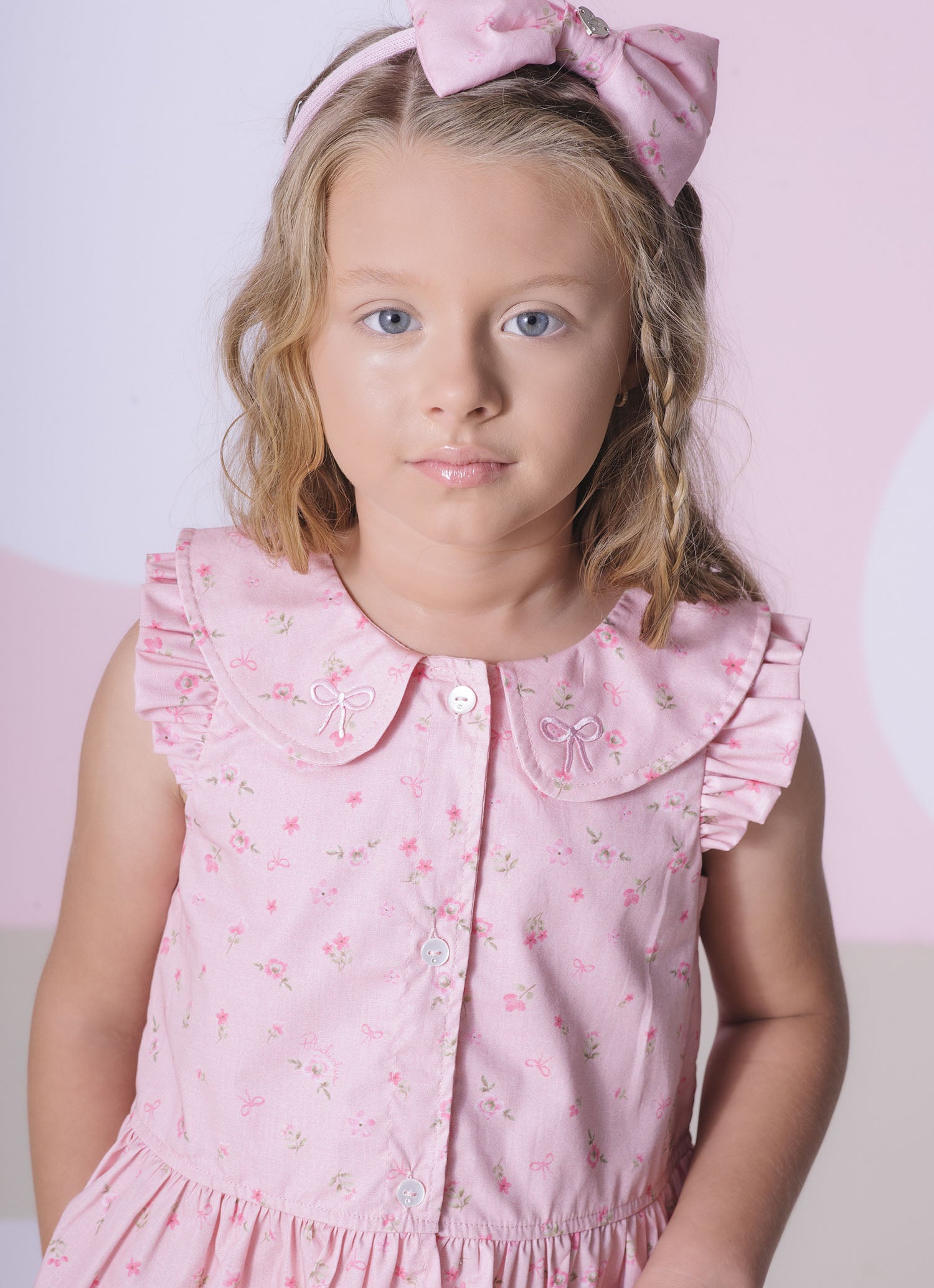 Camisa Algodão Estampa Mini Floral