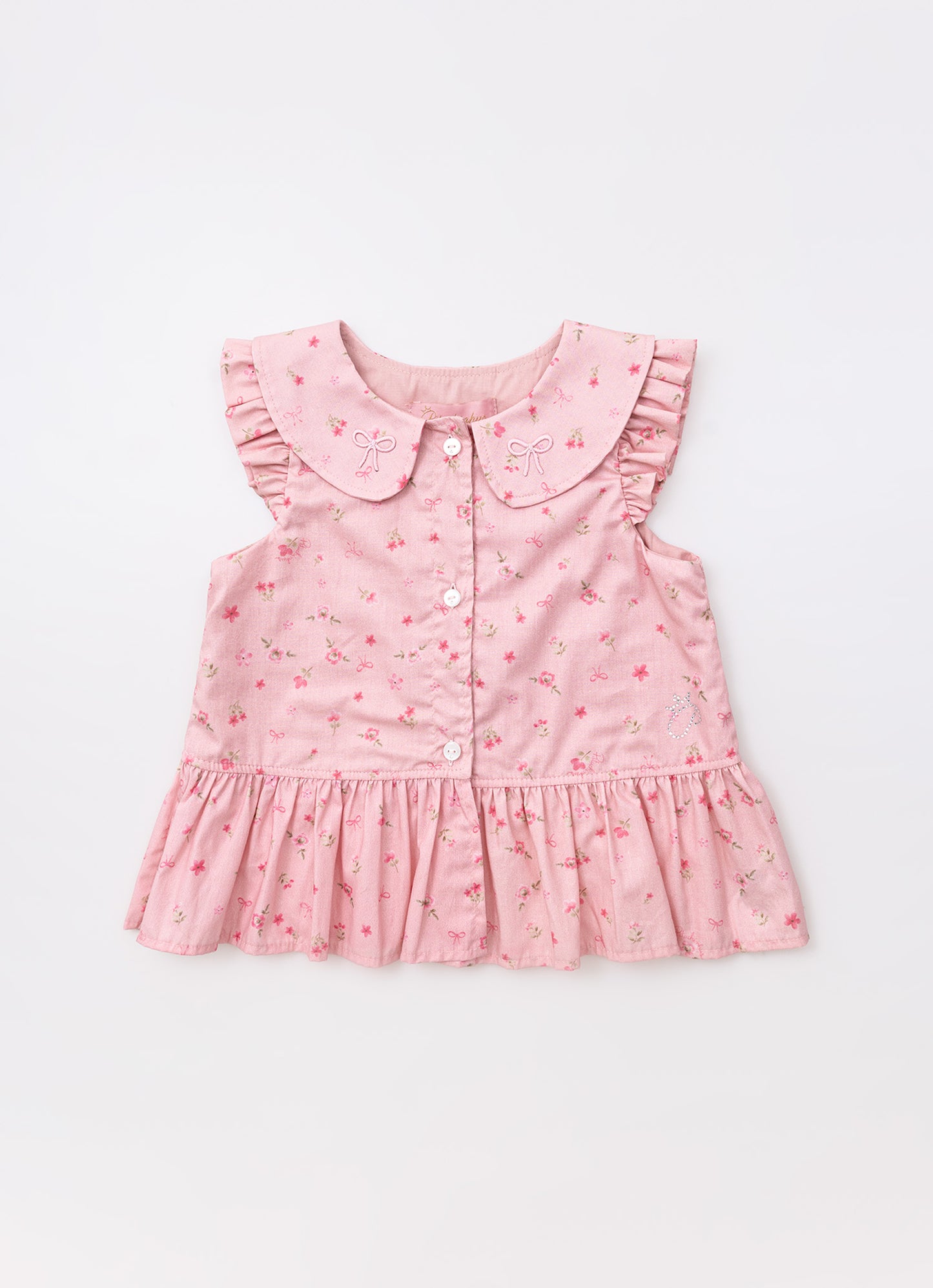 Camisa Algodão Estampa Mini Floral