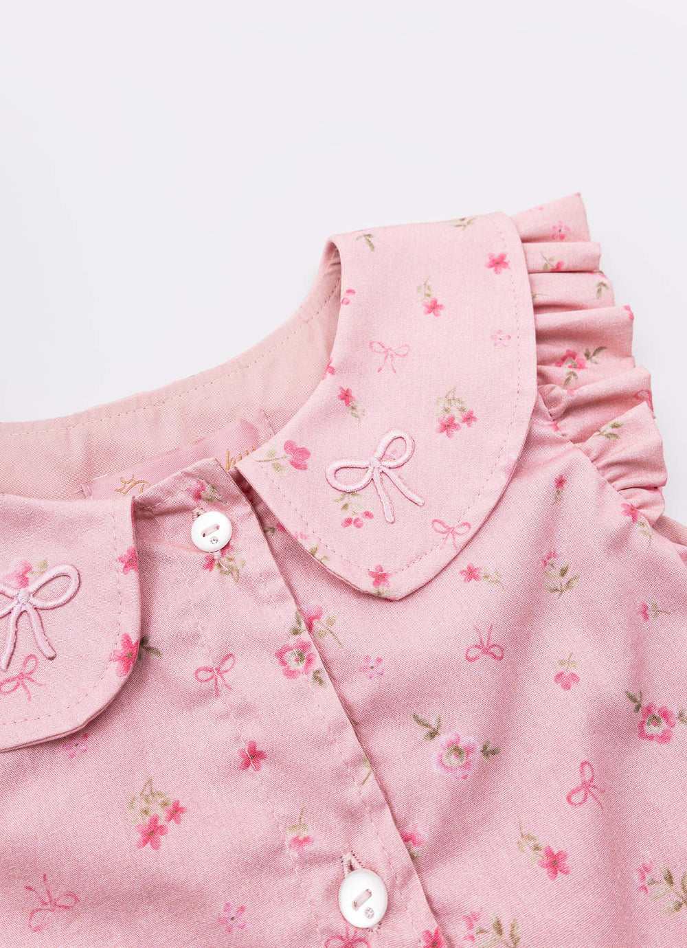 Camisa Algodão Estampa Mini Floral