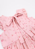 Vestido Longo Algodão Mini Floral