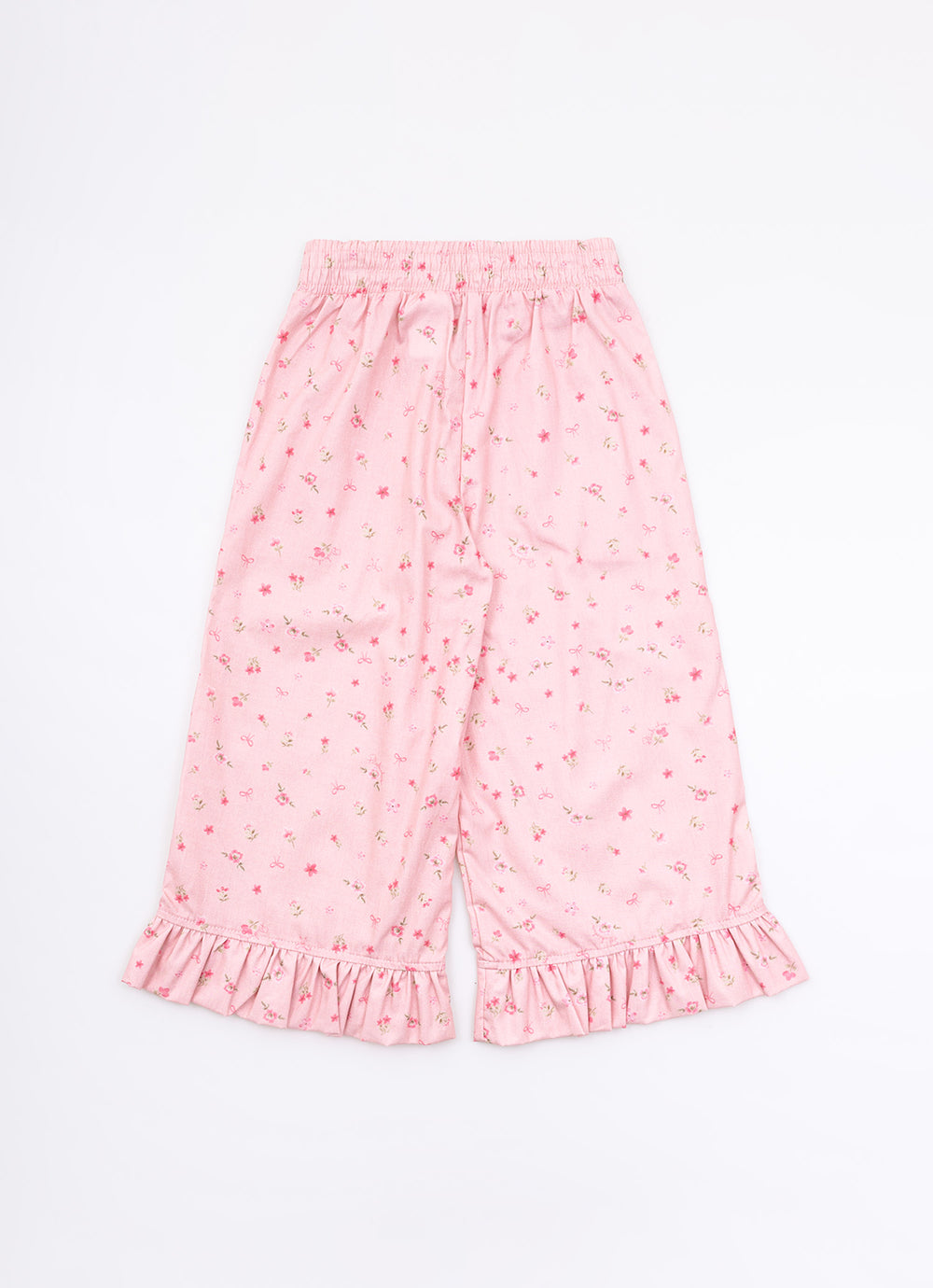 Calça Pantacourt Algodão Estampa Mini Floral