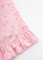 Calça Pantacourt Algodão Estampa Mini Floral