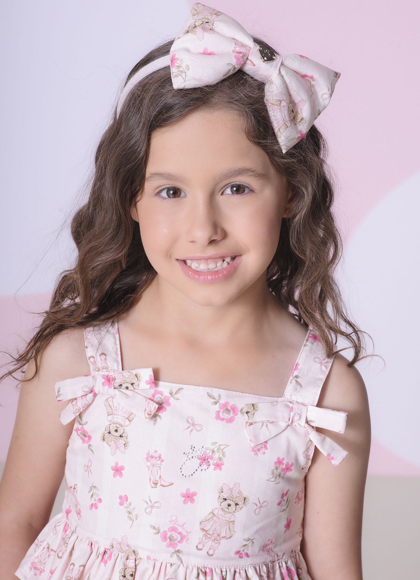 Blusa Algodão Babados Estampada