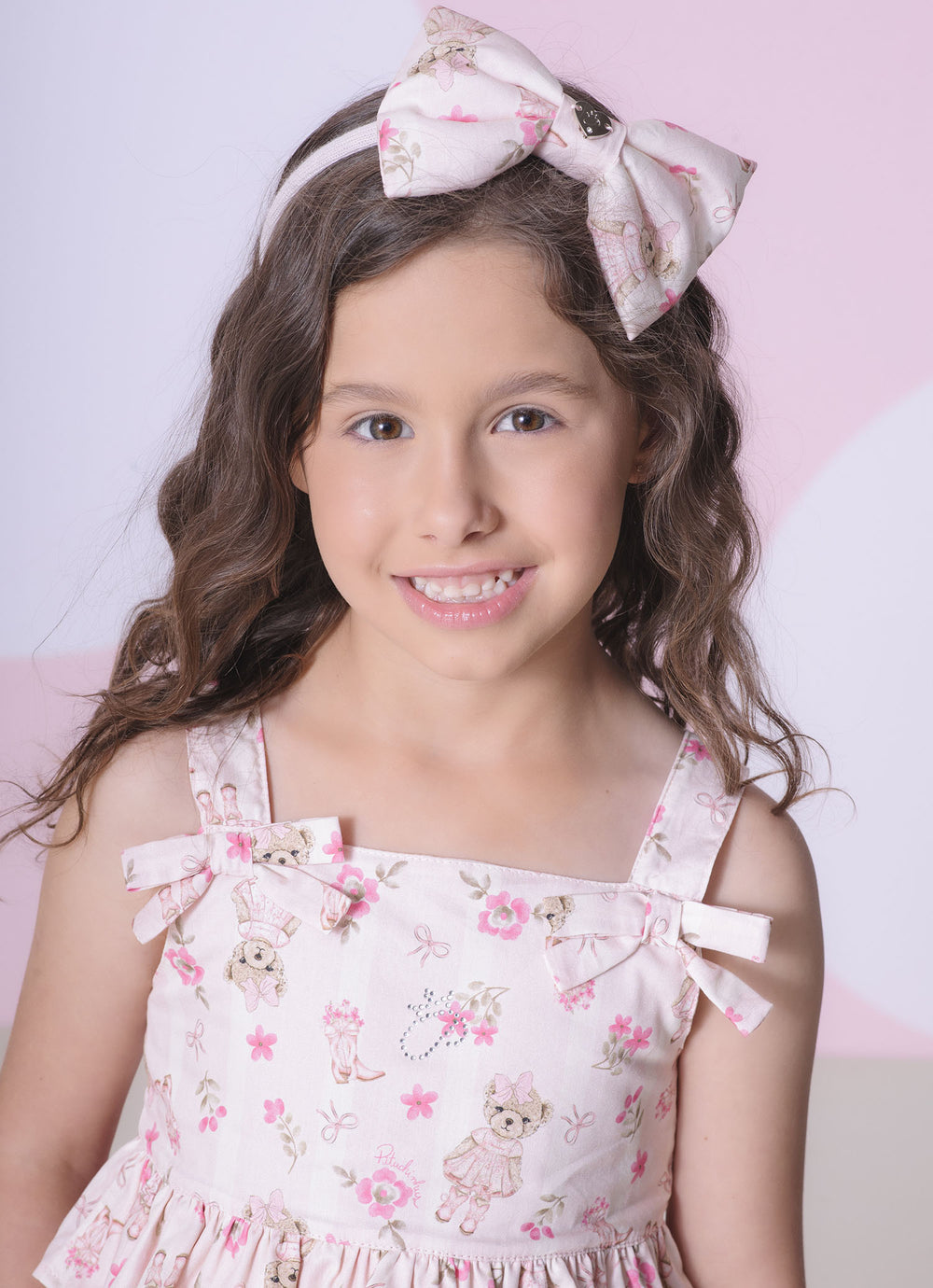 Blusa Algodão Babados Estampada