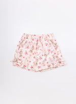 Short Algodão Estampa Listrado Ursas