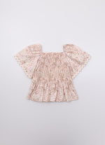 Blusa Algodão Babado Rendinha