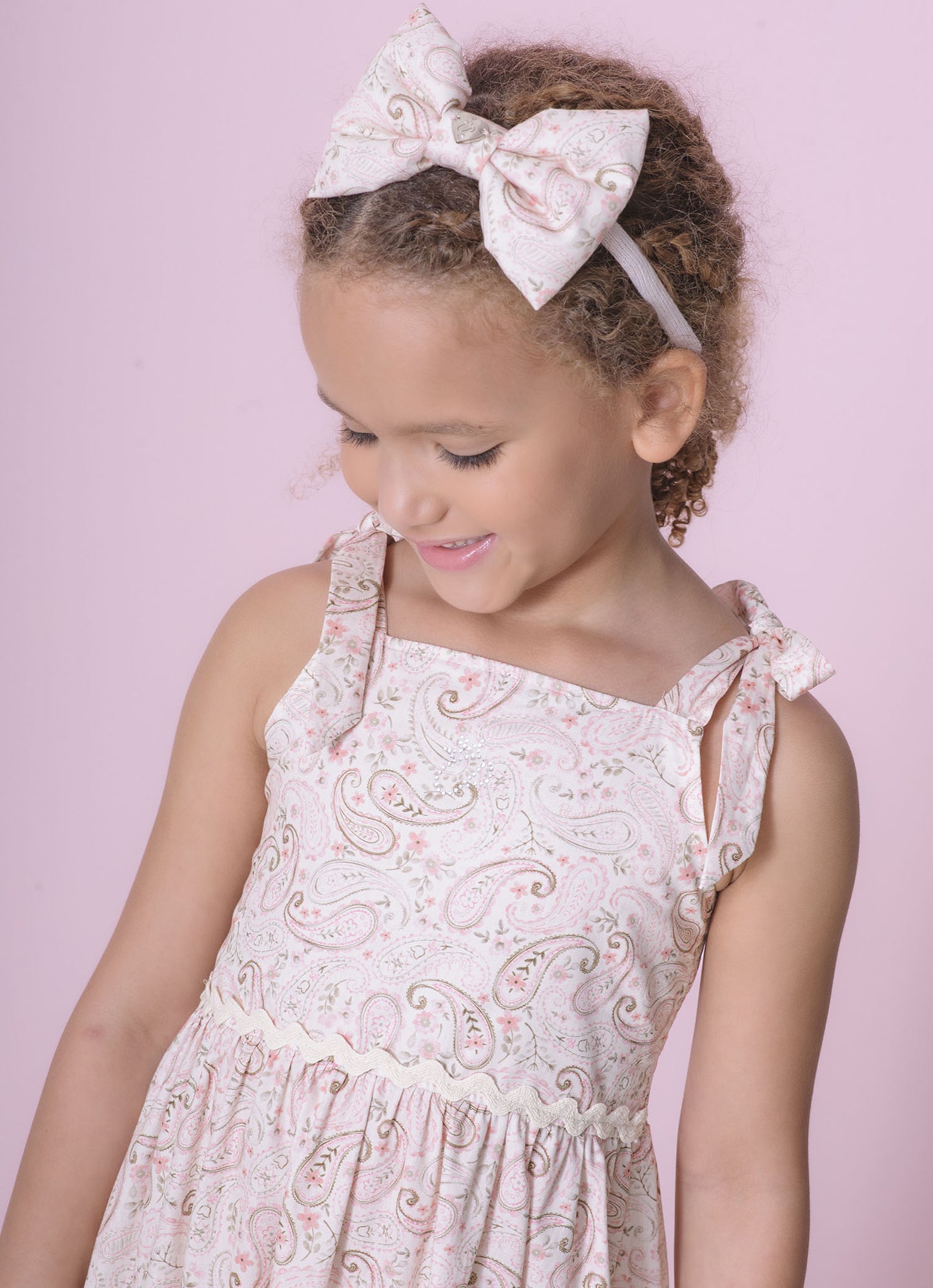 Vestido Longo Algodão Multi Estampado
