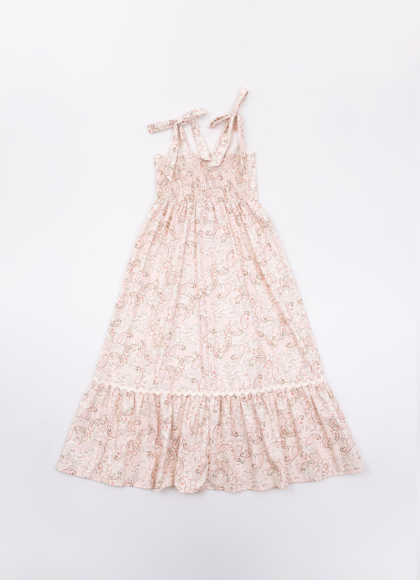 Vestido Longo Algodão Multi Estampado