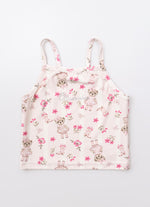 Blusa Alça Cropped Light Estampado