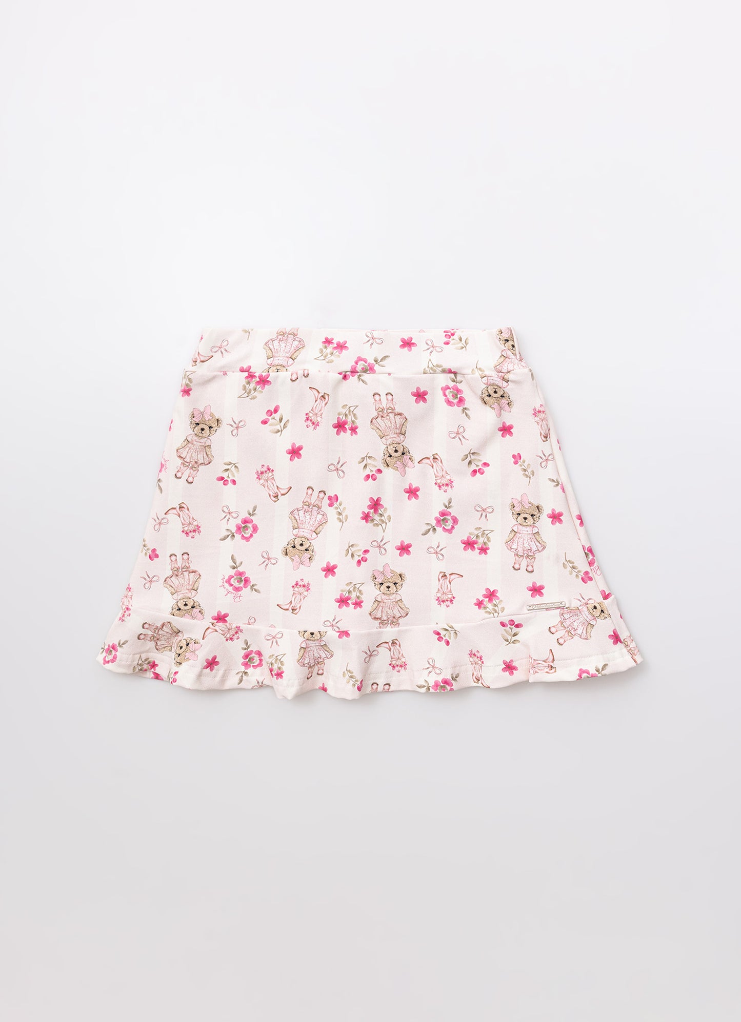 Saia Short Light Estampado Pituchinhus