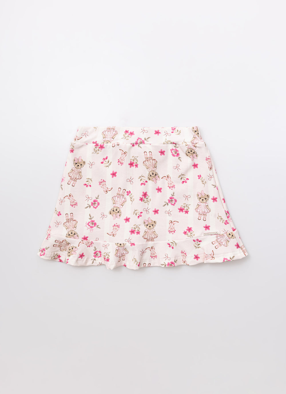 Saia Short Light Estampado Pituchinhus