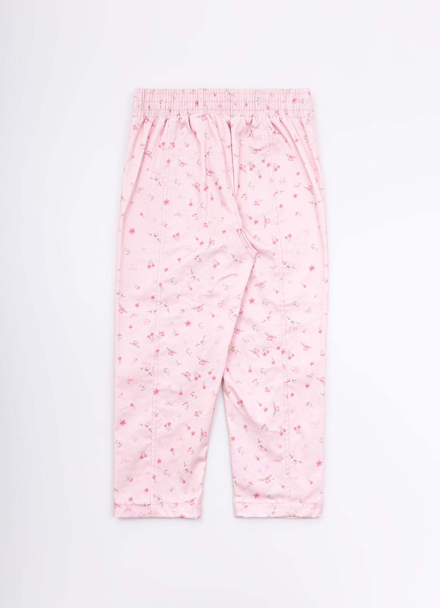 Calça Sarja Estampada Mini Floral