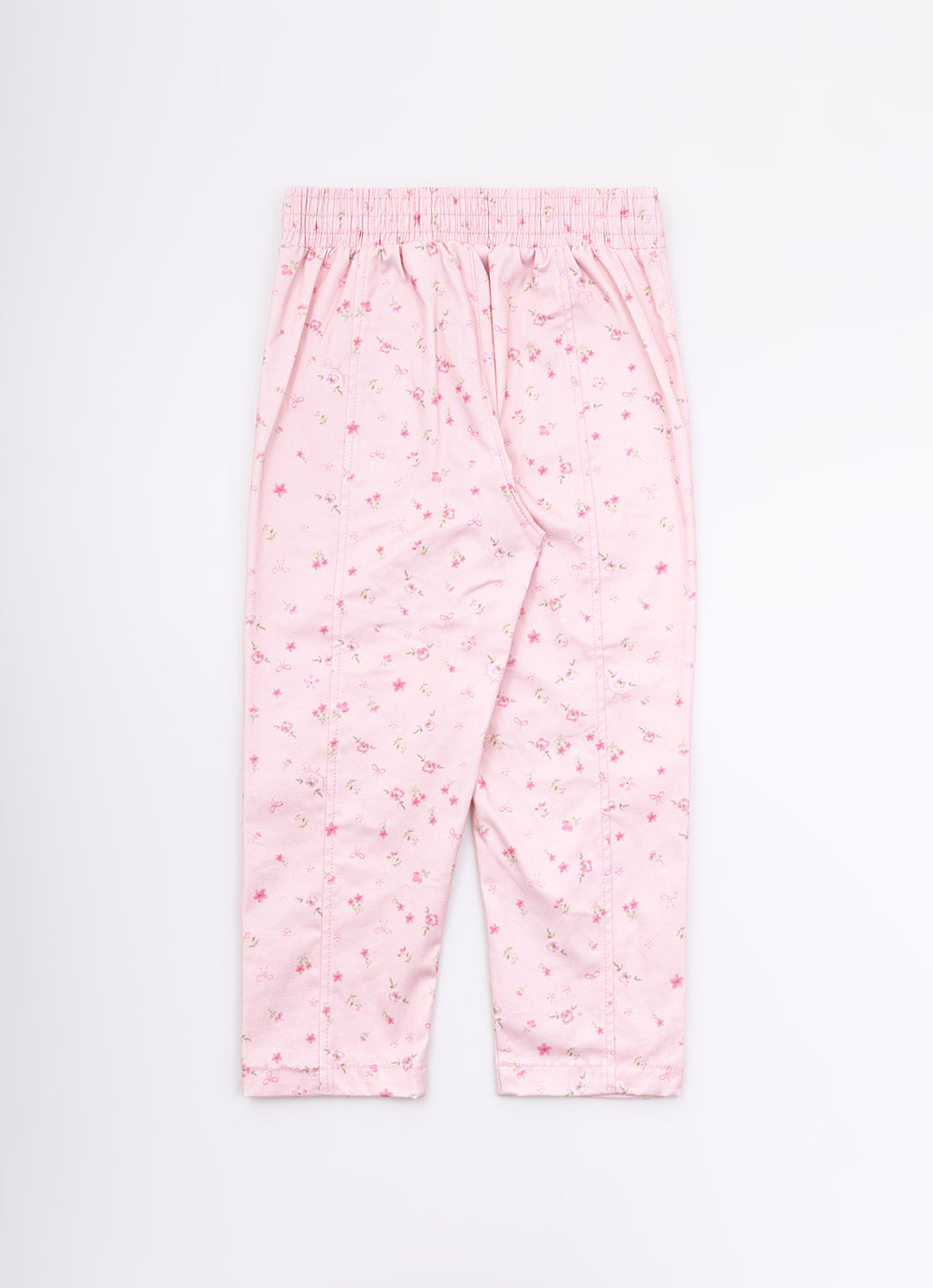 Calça Sarja Estampada Mini Floral