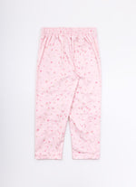 Calça Sarja Estampada Mini Floral