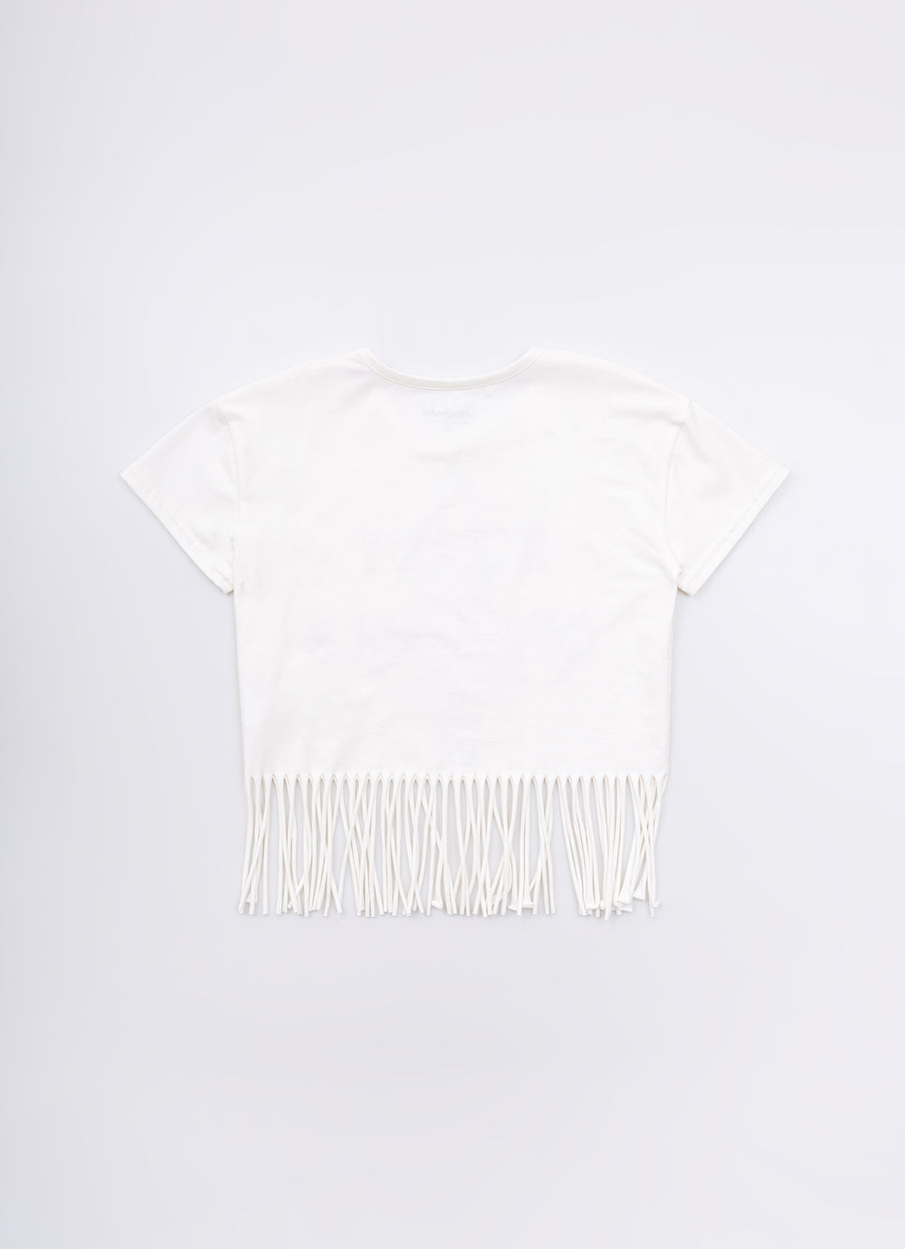 Blusa Cotton Franjas Serigrafia Boneca