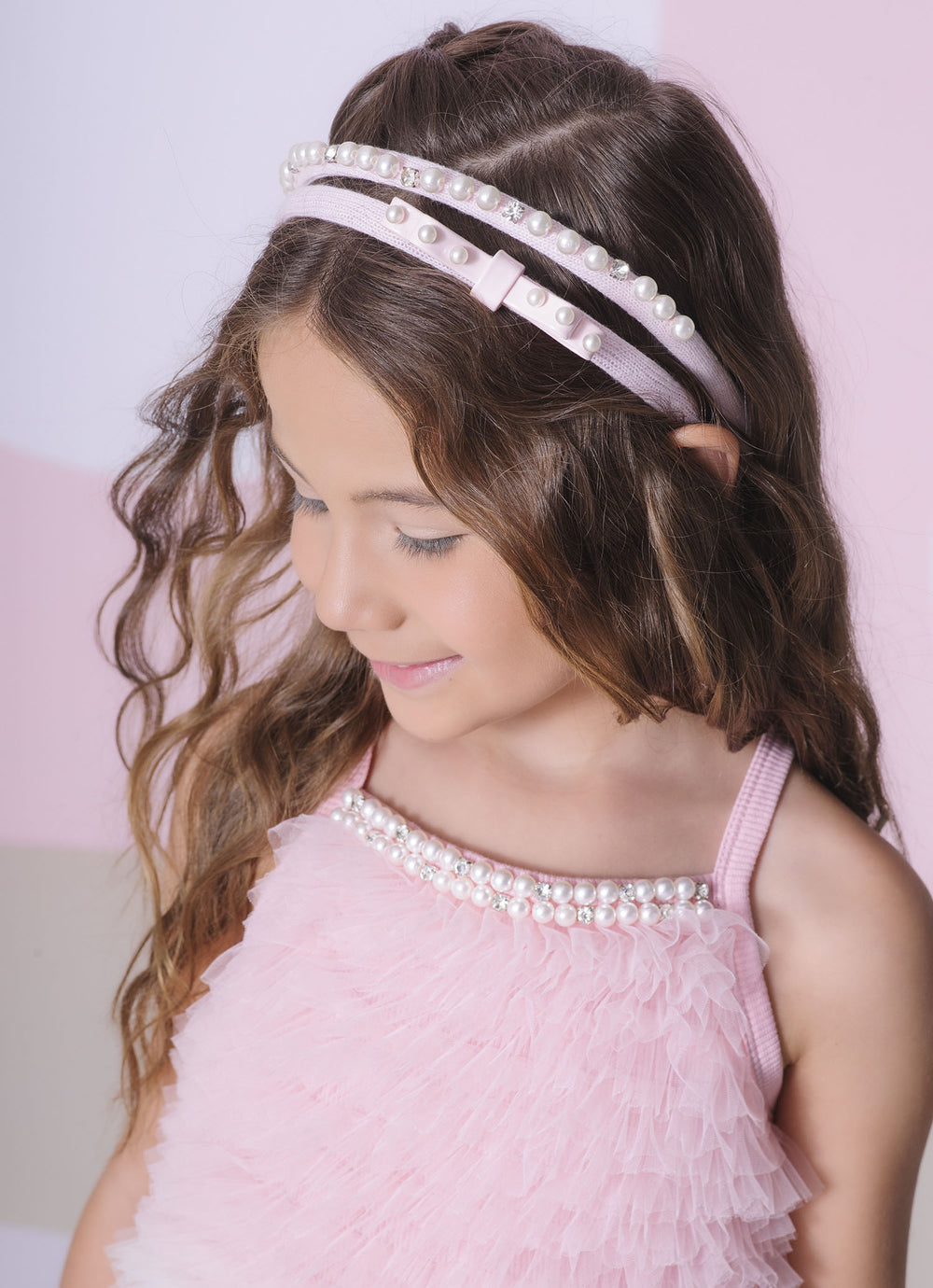 Blusa Alça Ribana Fru Fru Tule Bicolor