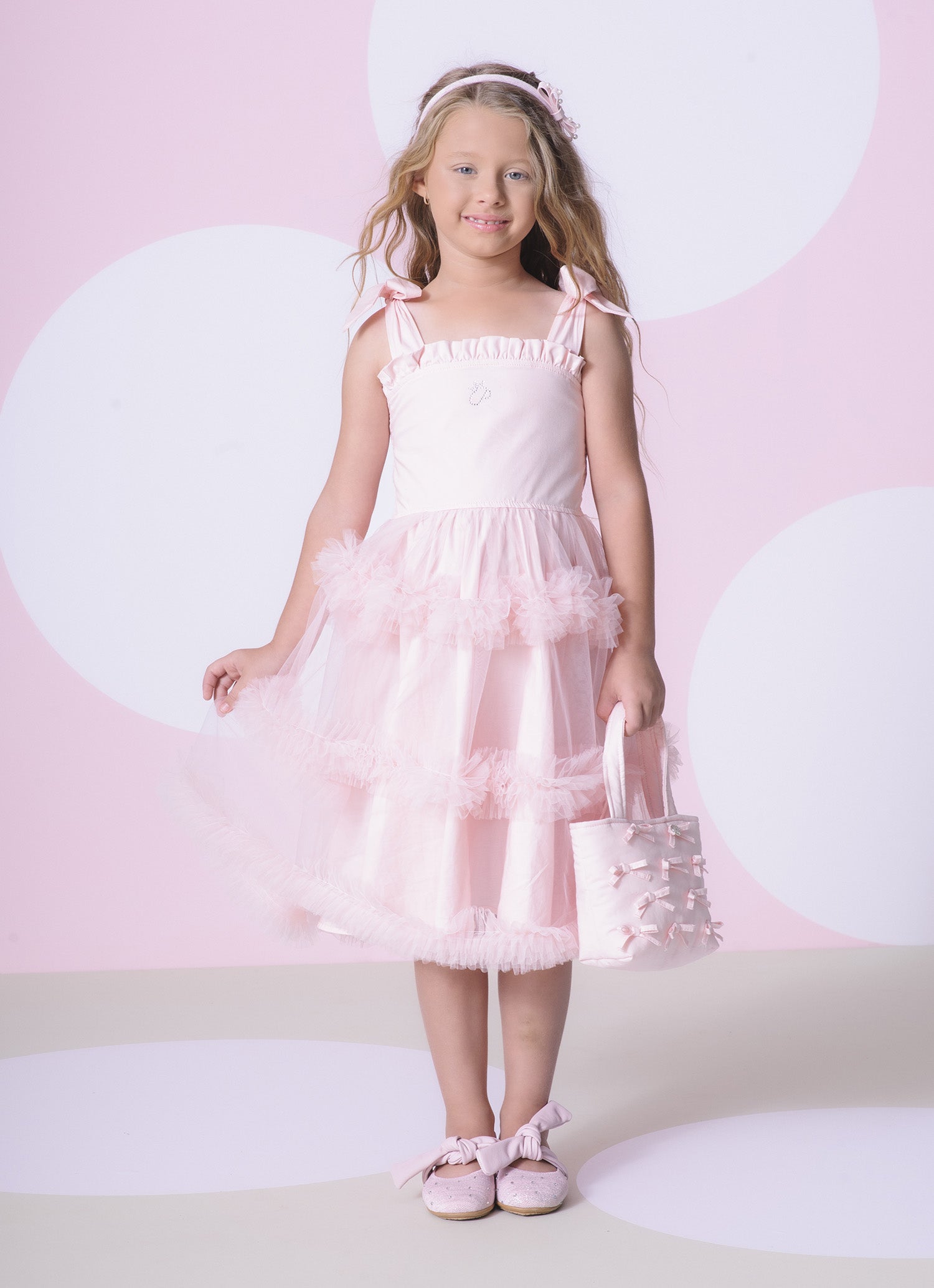 Vestido Tricoline Alça Amarração