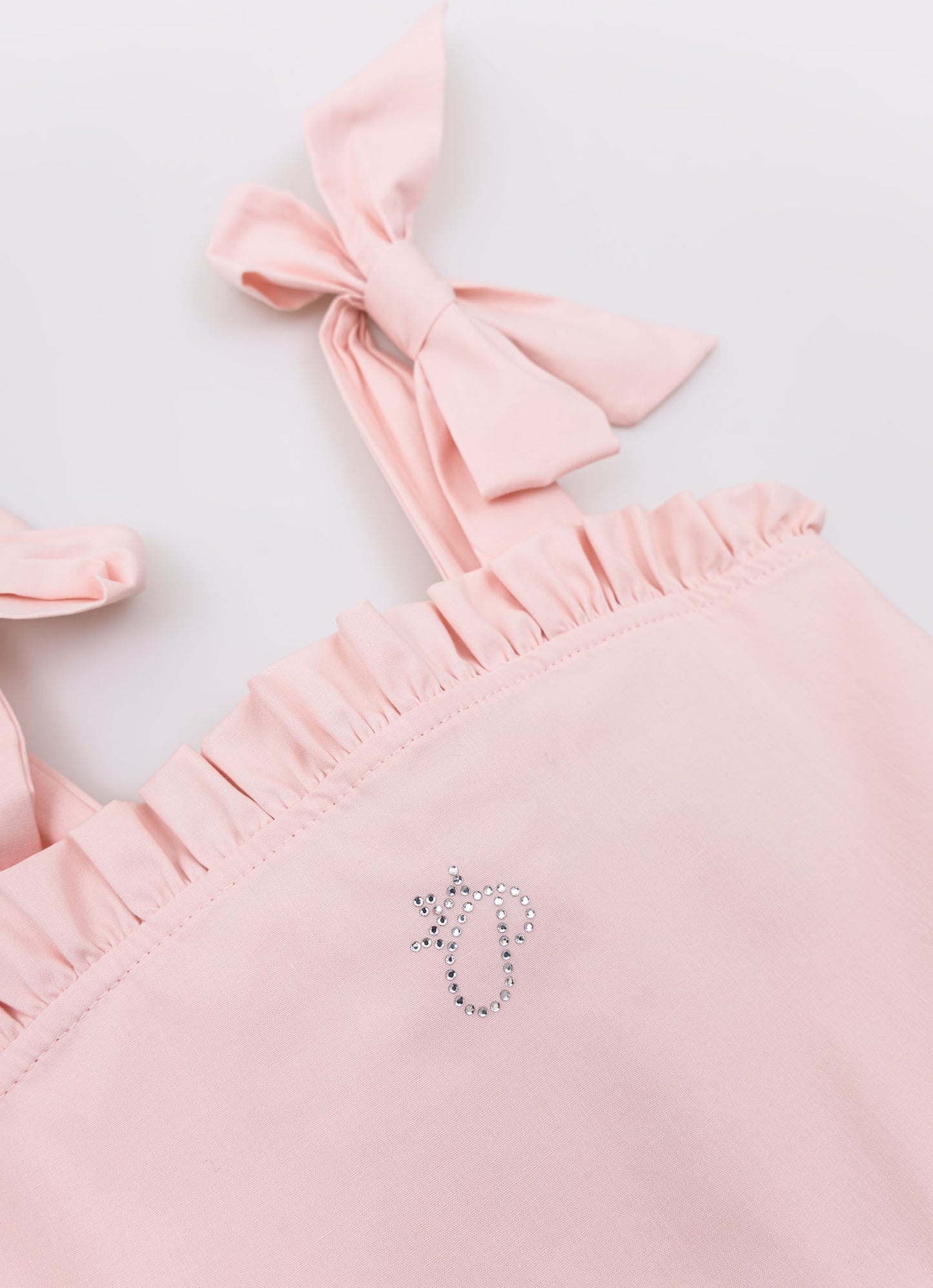 Vestido Tricoline Alça Amarração
