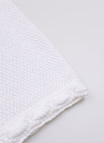 Short Tricot Ponto Rendado Floral