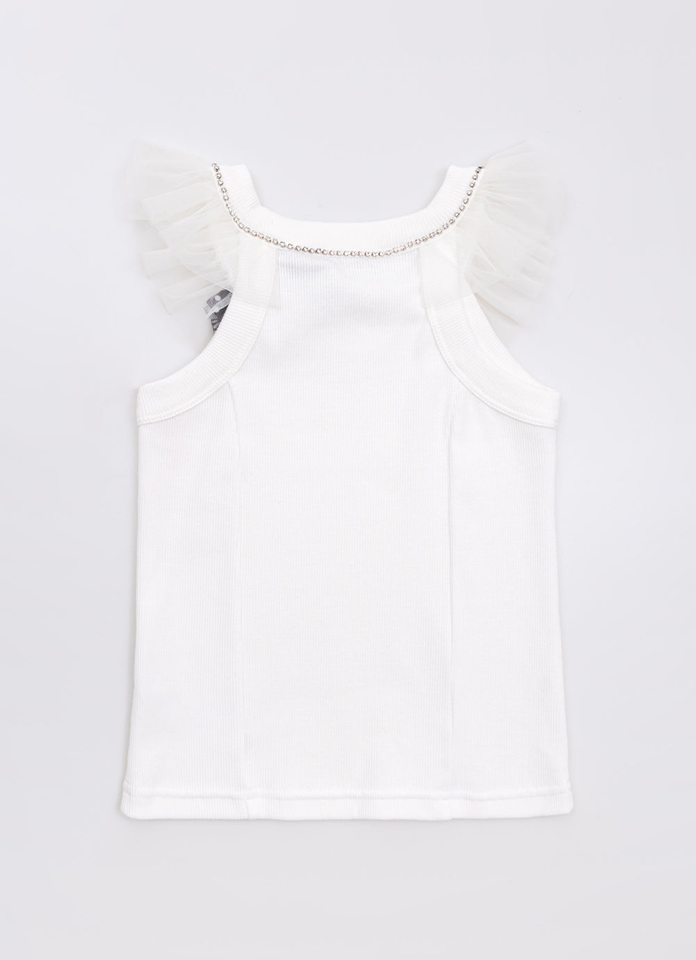 Blusa Ribana Alça Tule e Laços