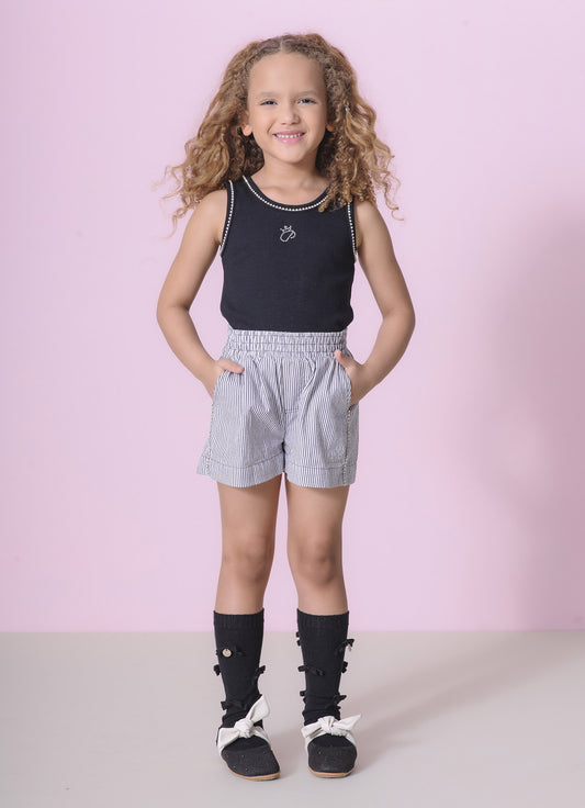 Conjunto Regata Ribana e Short Tricoline