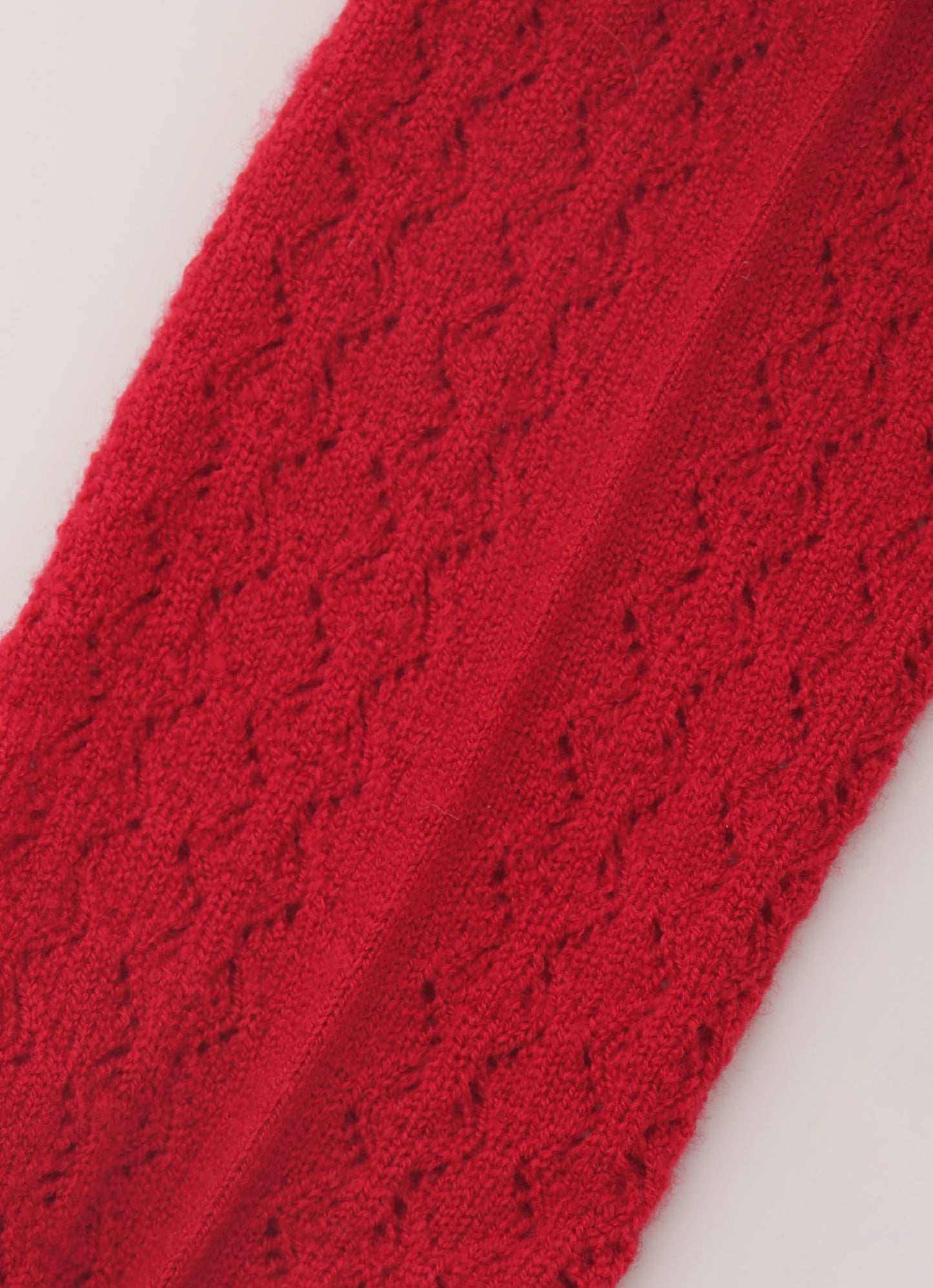 Meia Tricot Rendada Frufru Tule