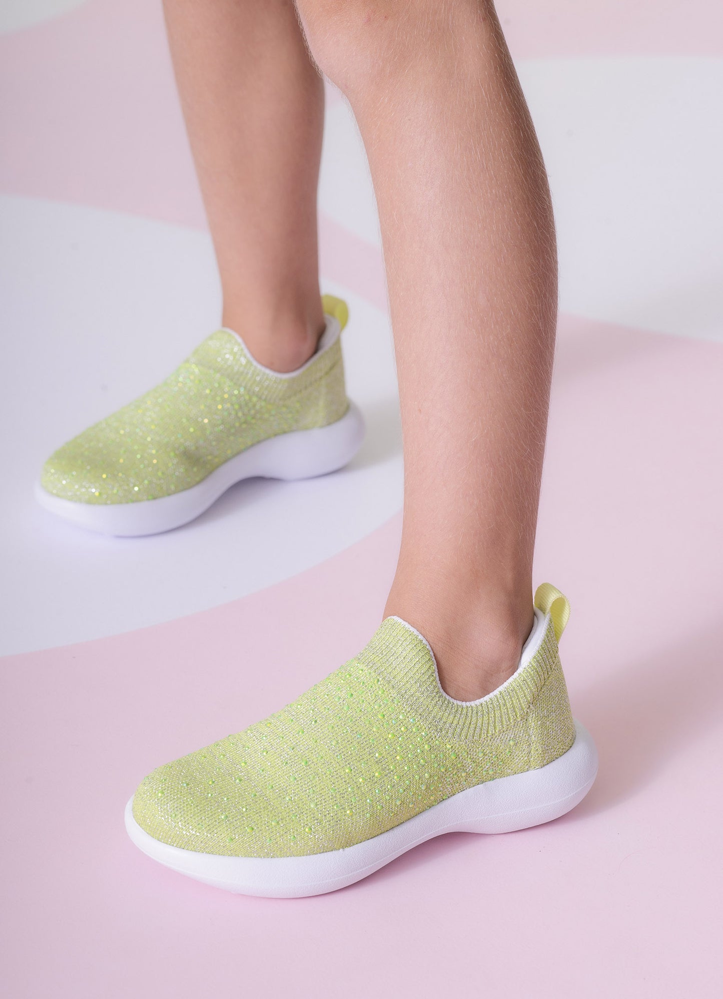 Tênis Knit Cristais Pituchinhus