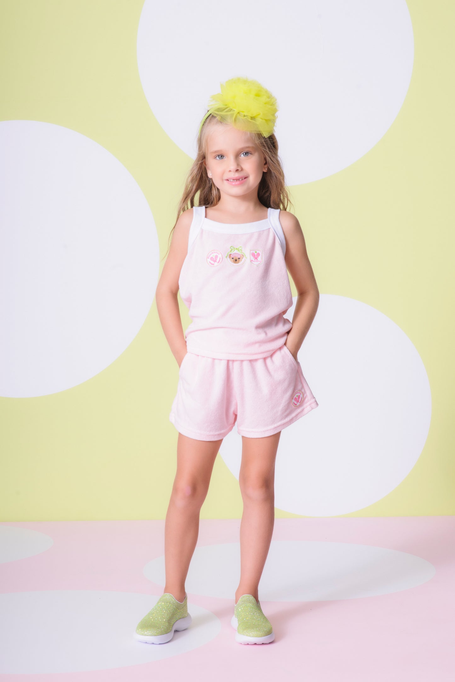 Tênis Knit Cristais Pituchinhus