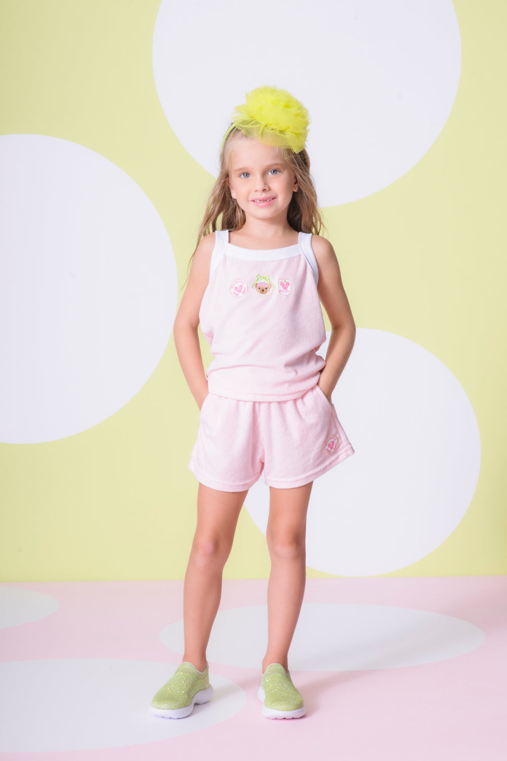 Tênis Knit Cristais Pituchinhus