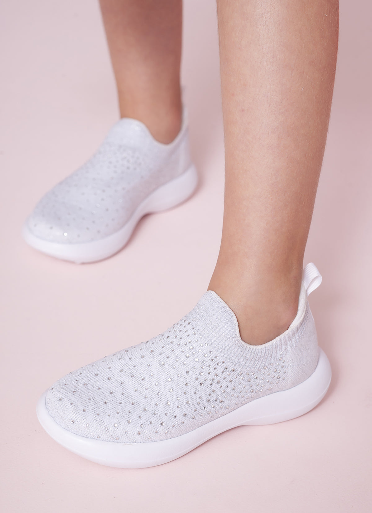 Tênis Knit Cristais Pituchinhus
