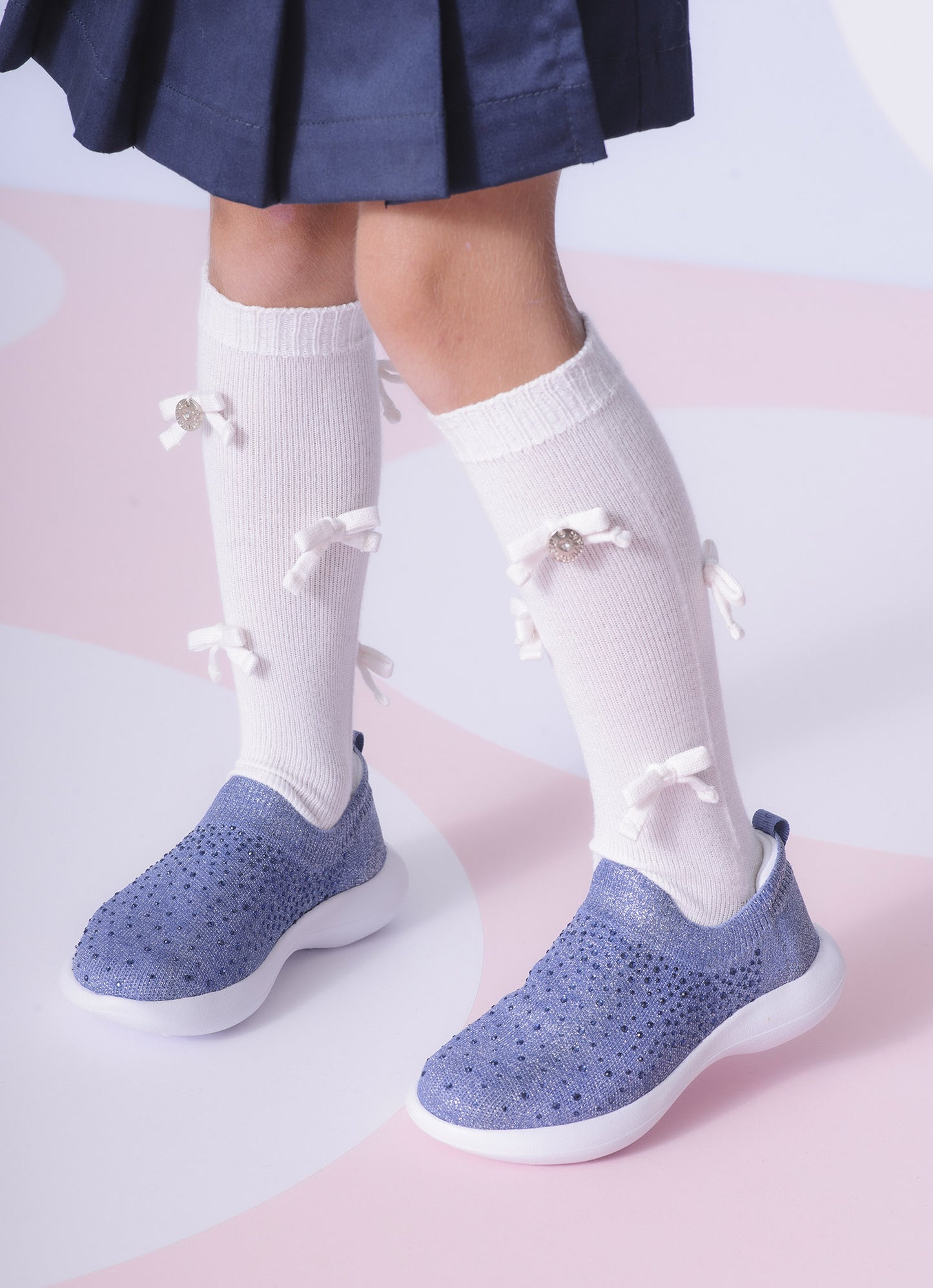 Tênis Knit Cristais Pituchinhus