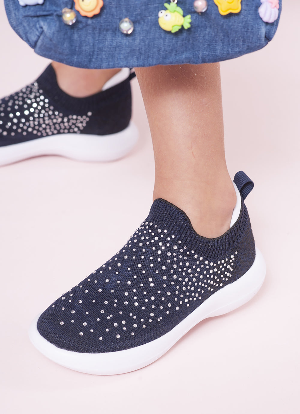 Tênis Knit Cristais Pituchinhus