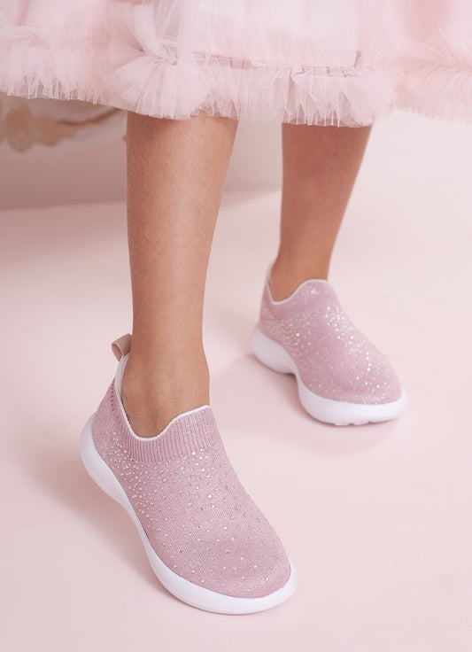 Tênis Knit Cristais Pituchinhus