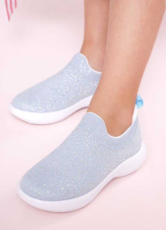 Tênis Knit Cristais Pituchinhus