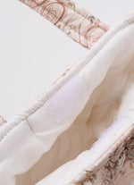 Bolsa Algodão Estampado Laço Puffer
