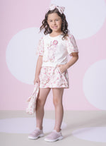 Arco Laço Algodão Estampado